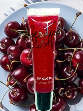 Beauty rush CHERRY BOMB lip gloss Sealed Victoria’s Secret RARE